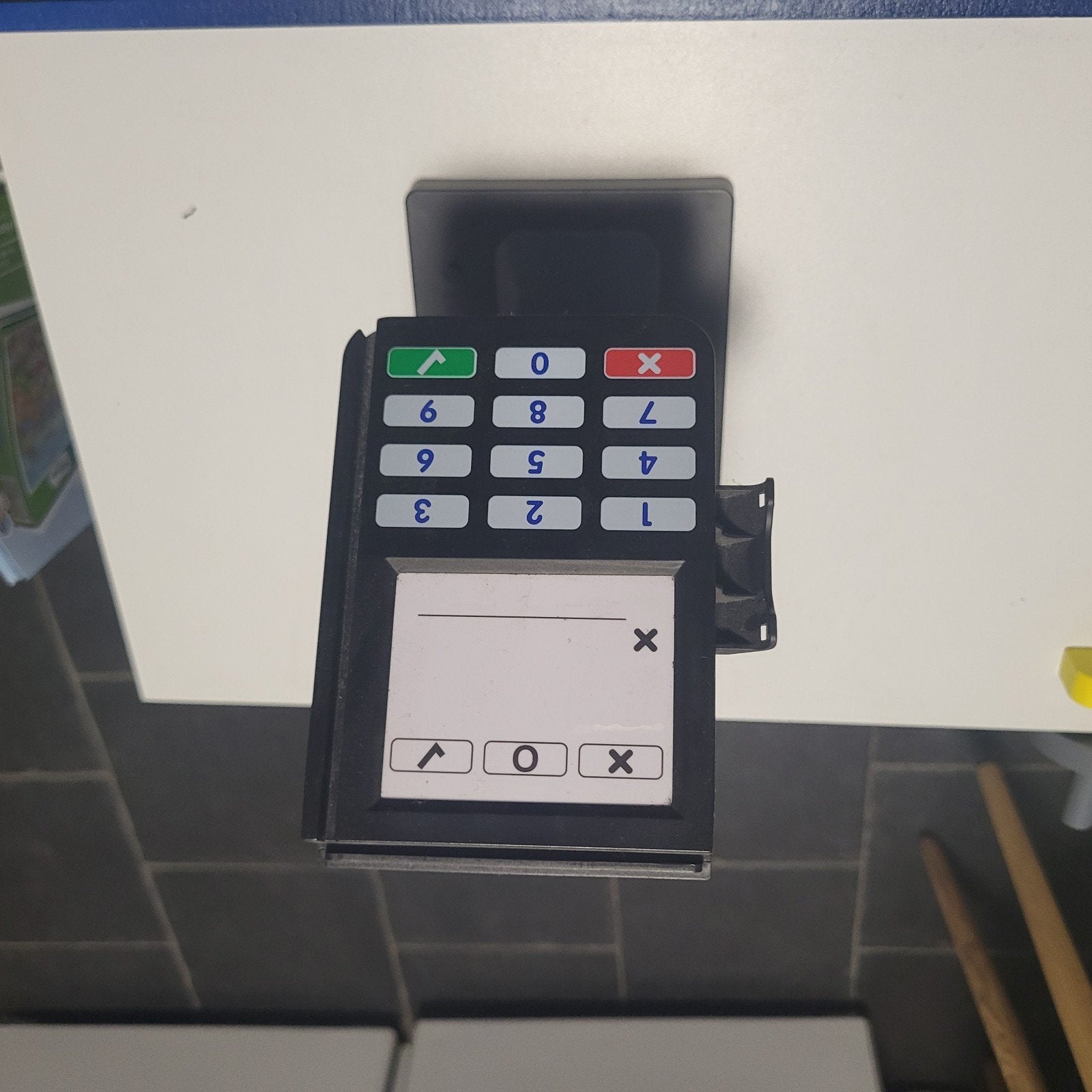 Houten Speelgoed Kassa met Scanner en Geldlade, Ophalen of Verzenden, Gebruikt, Jongen of Meisje