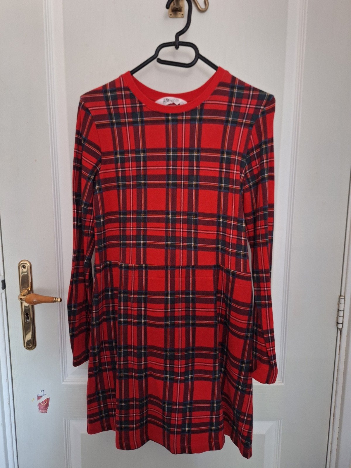 Jurk, maat 146-152, ZGAN, H&M, Meisje, H&M, Ophalen of Verzenden, Zo goed als nieuw