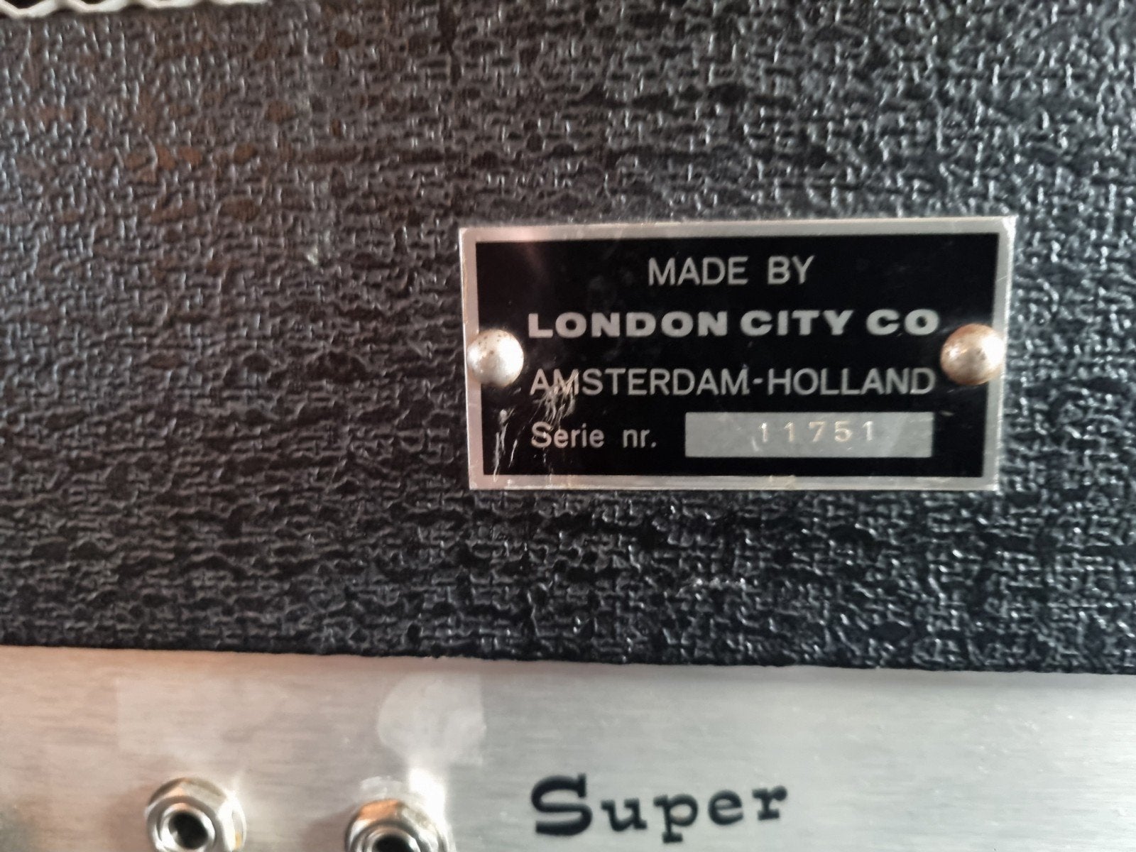 London City Super Amplifier buizenversterker