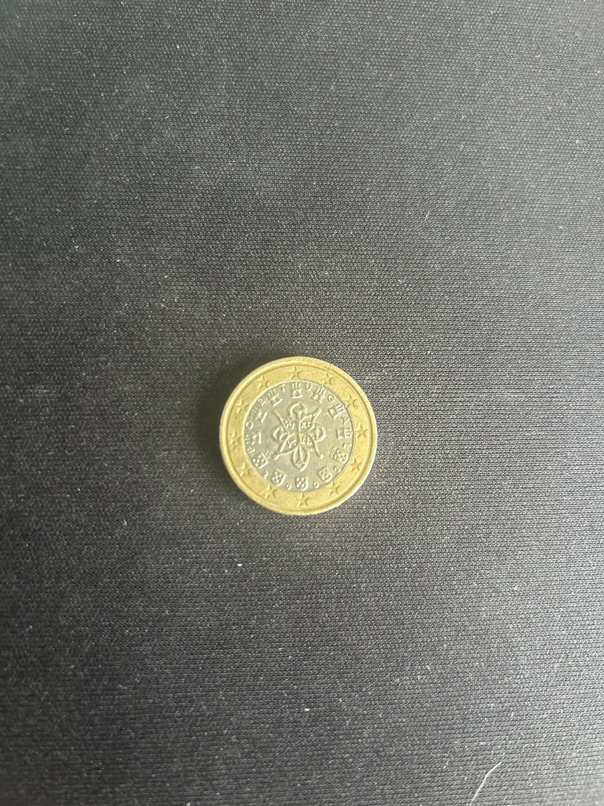 Zeldzame Portugese 1 Euro munt, Postzegels en Munten, Munten | Europa | Euromunten, Ophalen of Verzenden, Portugal, 1 euro, Losse munt