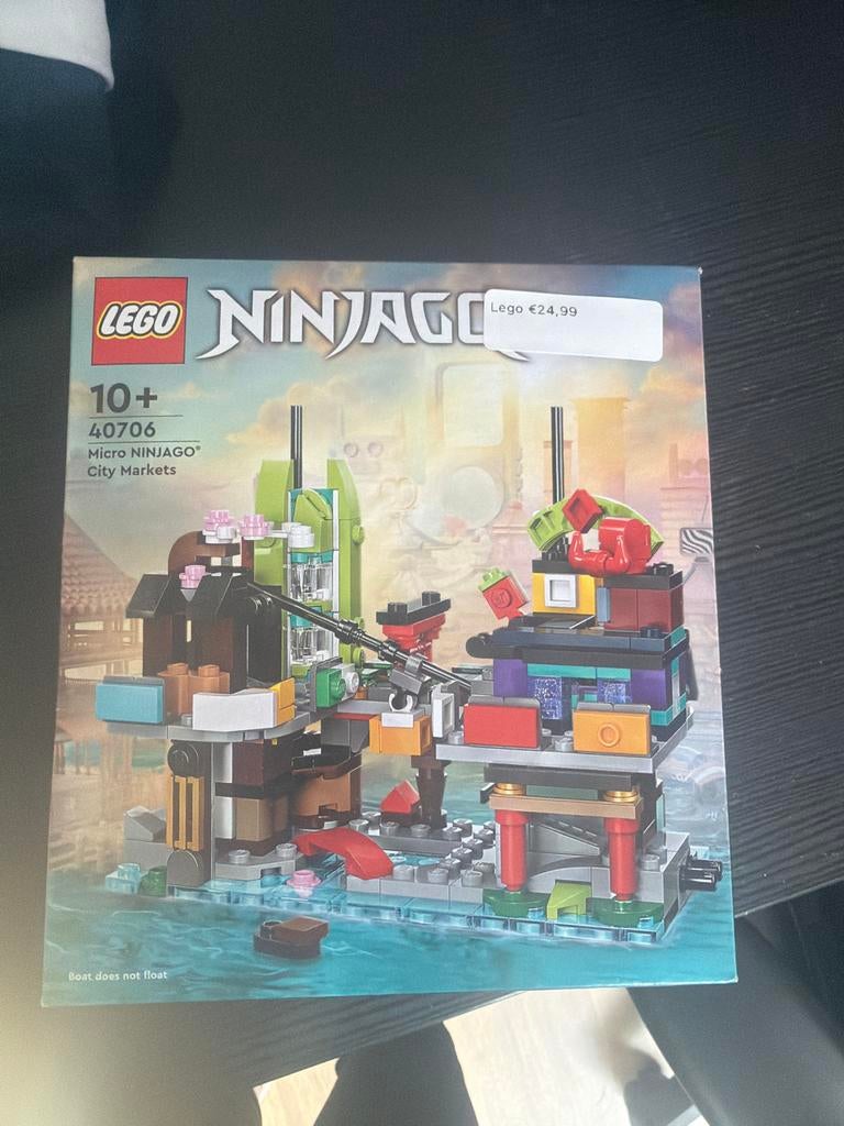 Lego Ninjago Micro City Markets 40706, Ophalen, Lego, Nieuw, Inclusief doos
