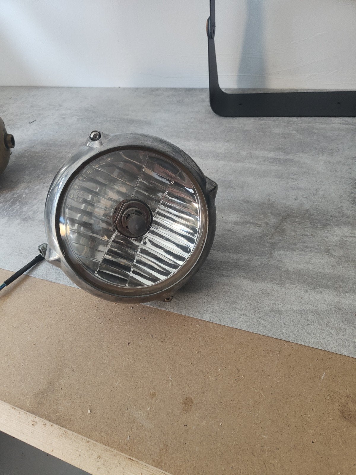 aluminium koplamp, Ophalen of Verzenden