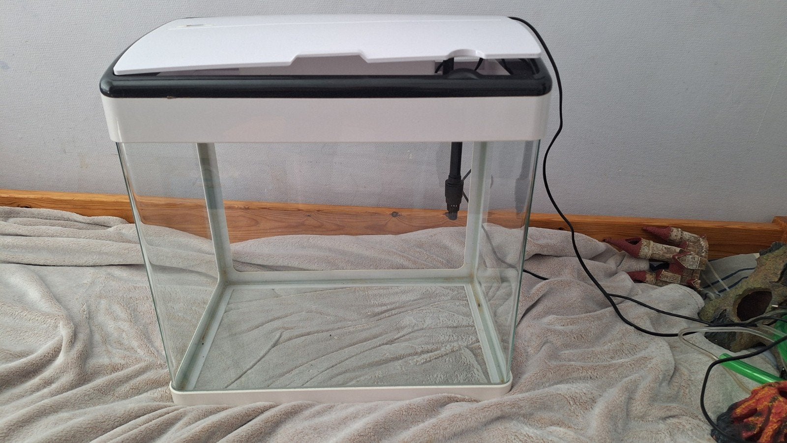Aquarium Panorama 50 LED compleet met filter en verlichting, Dieren en Toebehoren, Vissen | Aquaria en Toebehoren, Ophalen, Gebruikt