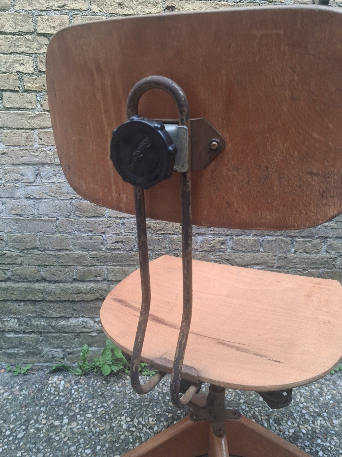 Vintage disign Bauhaus bureaustoel, Huis en Inrichting, Stoelen, Ophalen, Gebruikt, ., .