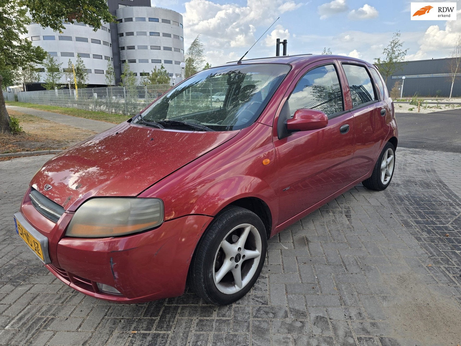 Daewoo Kalos 1.4 Class|INCL JAAR APK, Auto's, Daewoo, 4 cilinders, Kalos, Origineel Nederlands, Bedrijf