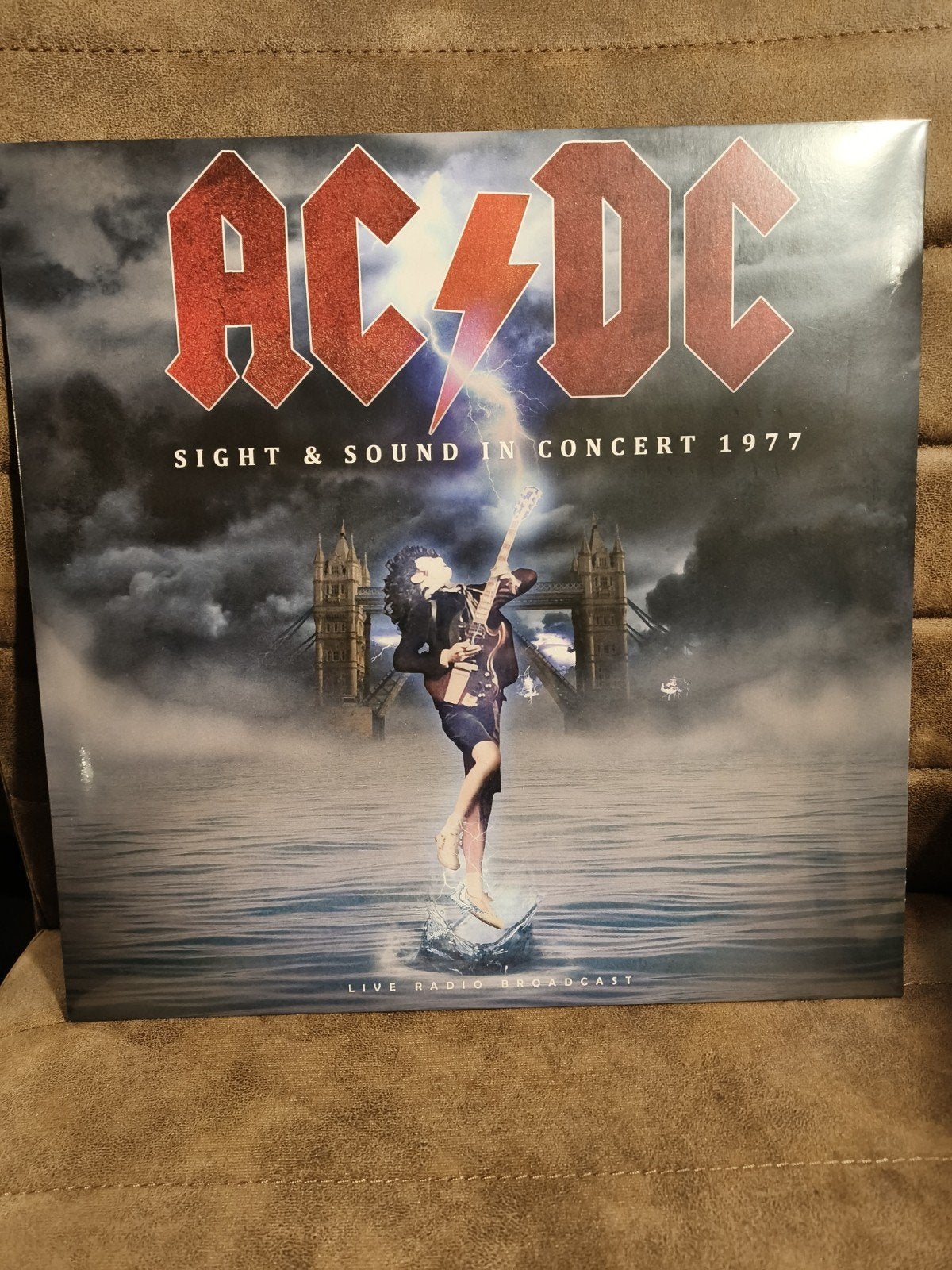 AC/DC - Sight & Sound In Concert 1977 LP, Cd's en Dvd's, LP, Hard Rock, Geseald, Ophalen of Verzenden