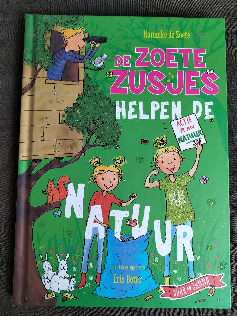 Hanneke de Zoete - De Zoete Zusjes helpen de natuur, Ophalen of Verzenden, Zo goed als nieuw, Hanneke de Zoete, Fictie algemeen