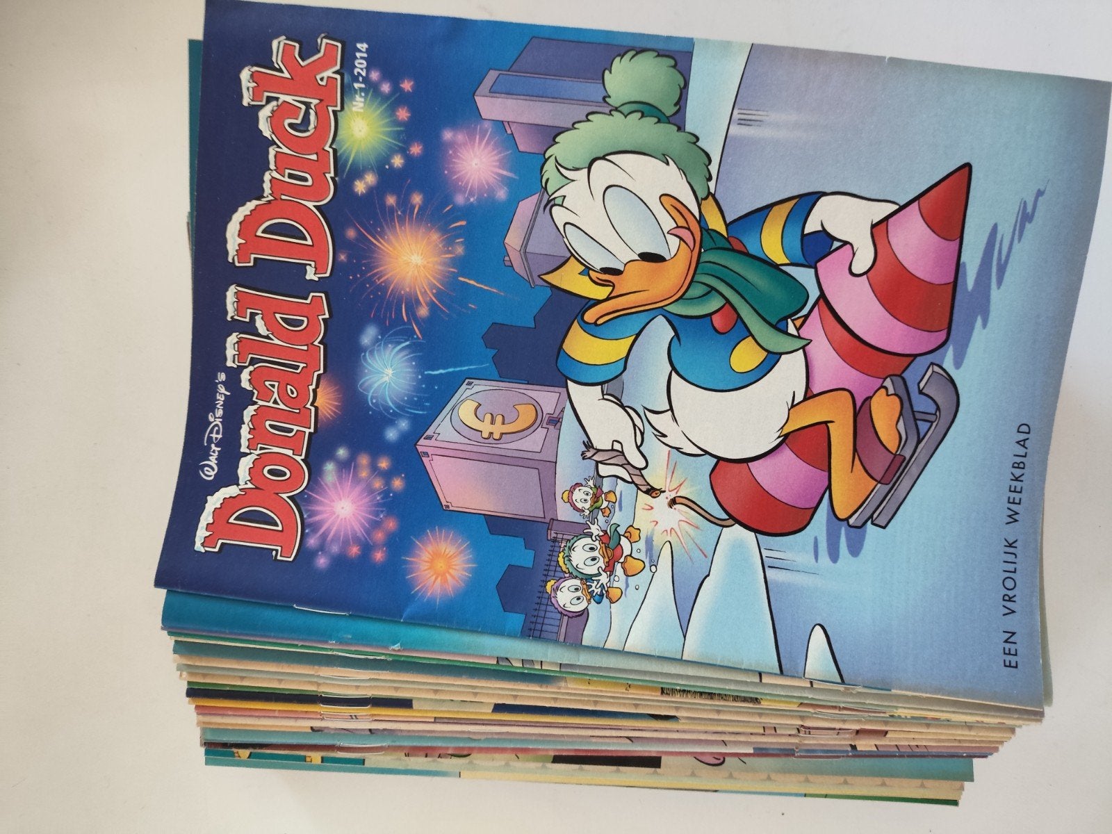 Donald Duck Weekblad - Jaargang 2014 (complete serie), Complete serie of reeks, Ophalen of Verzenden, Gelezen, Walt Disney