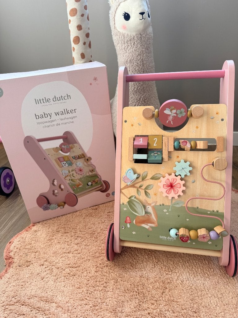 Little Dutch Babywalker Fairy Garden FSC NIEUW, Ophalen, Nieuw, Overige typen, Met geluid