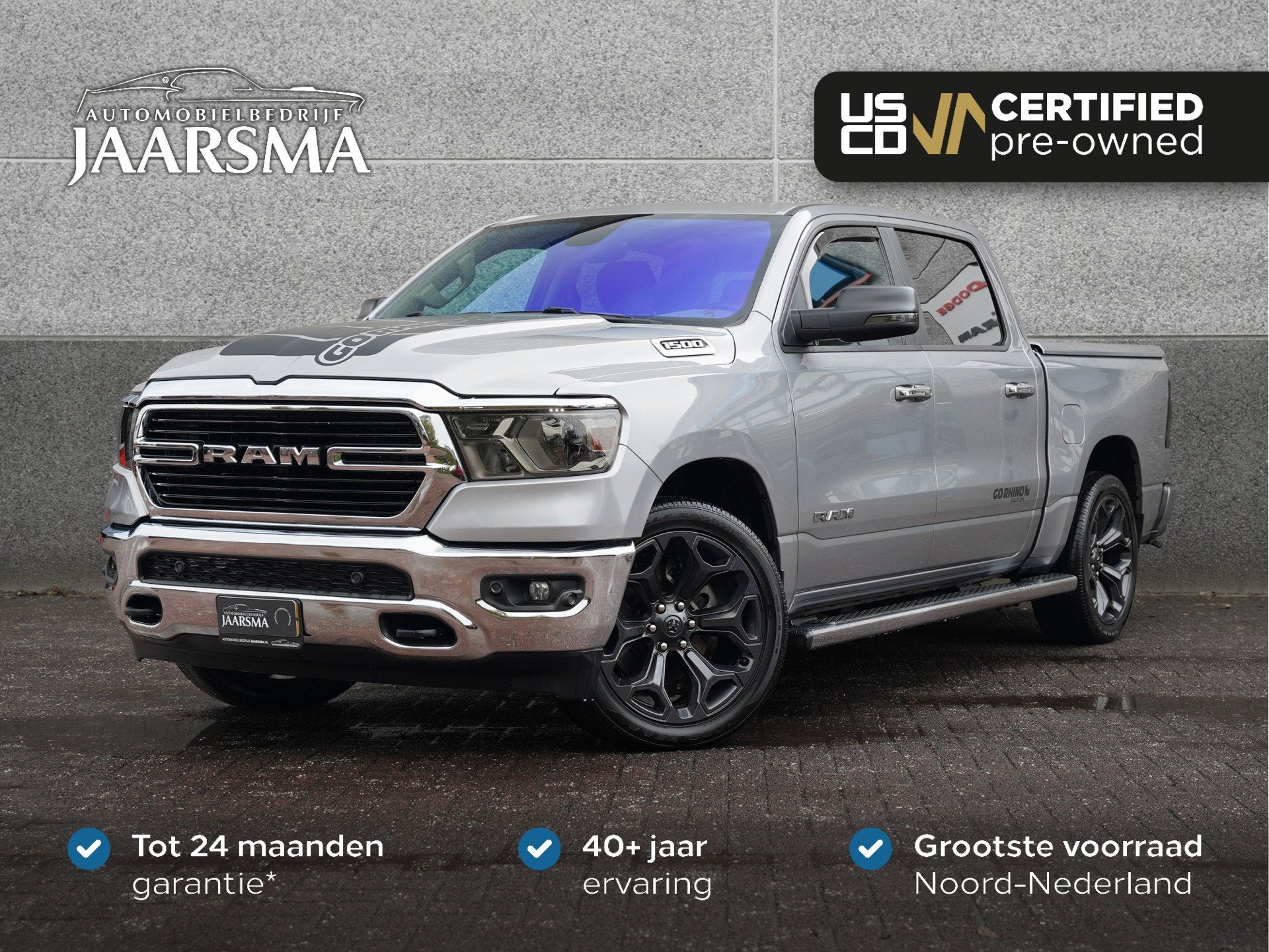 Dodge Ram 1500 Big Horn CrewCab Pentastar 3.6L V6 | Guerilla, Auto's, Automaat, 2382 kg, Stof, Gebruikt