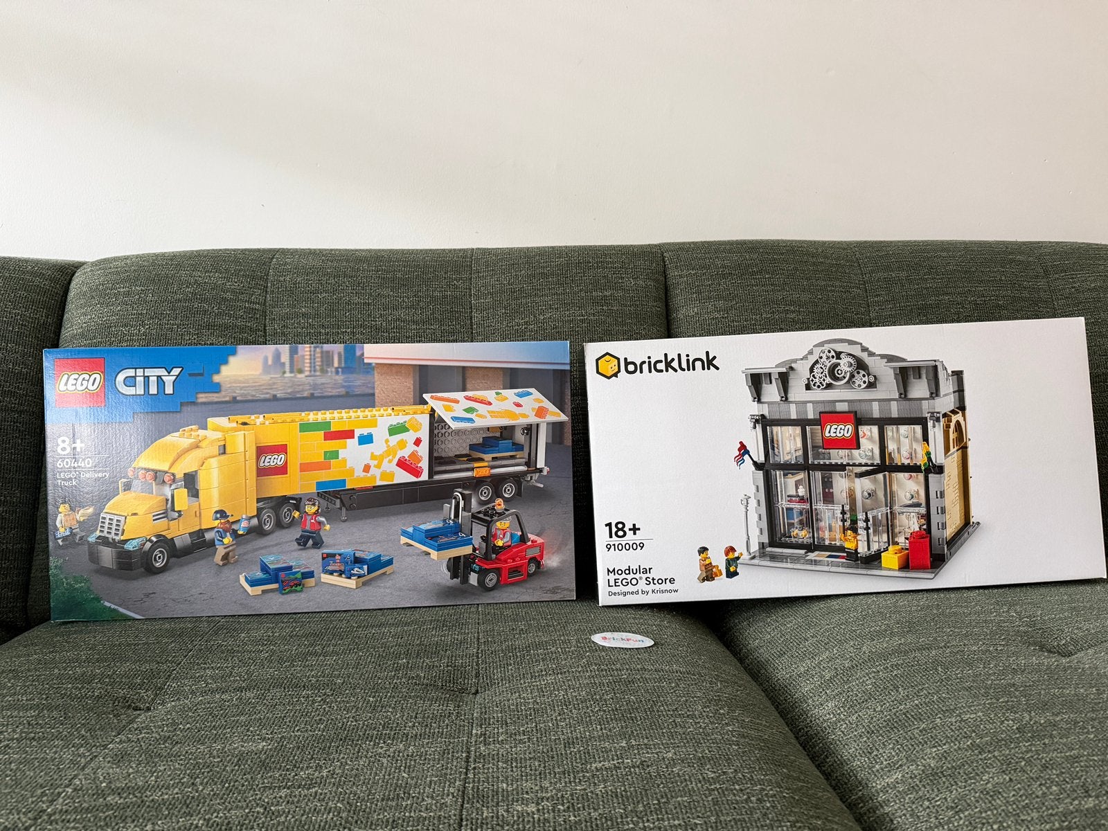 LEGO 910009 Bricklink LEGO Store + 60440 gele vrachtwagen., Ophalen, Nieuw