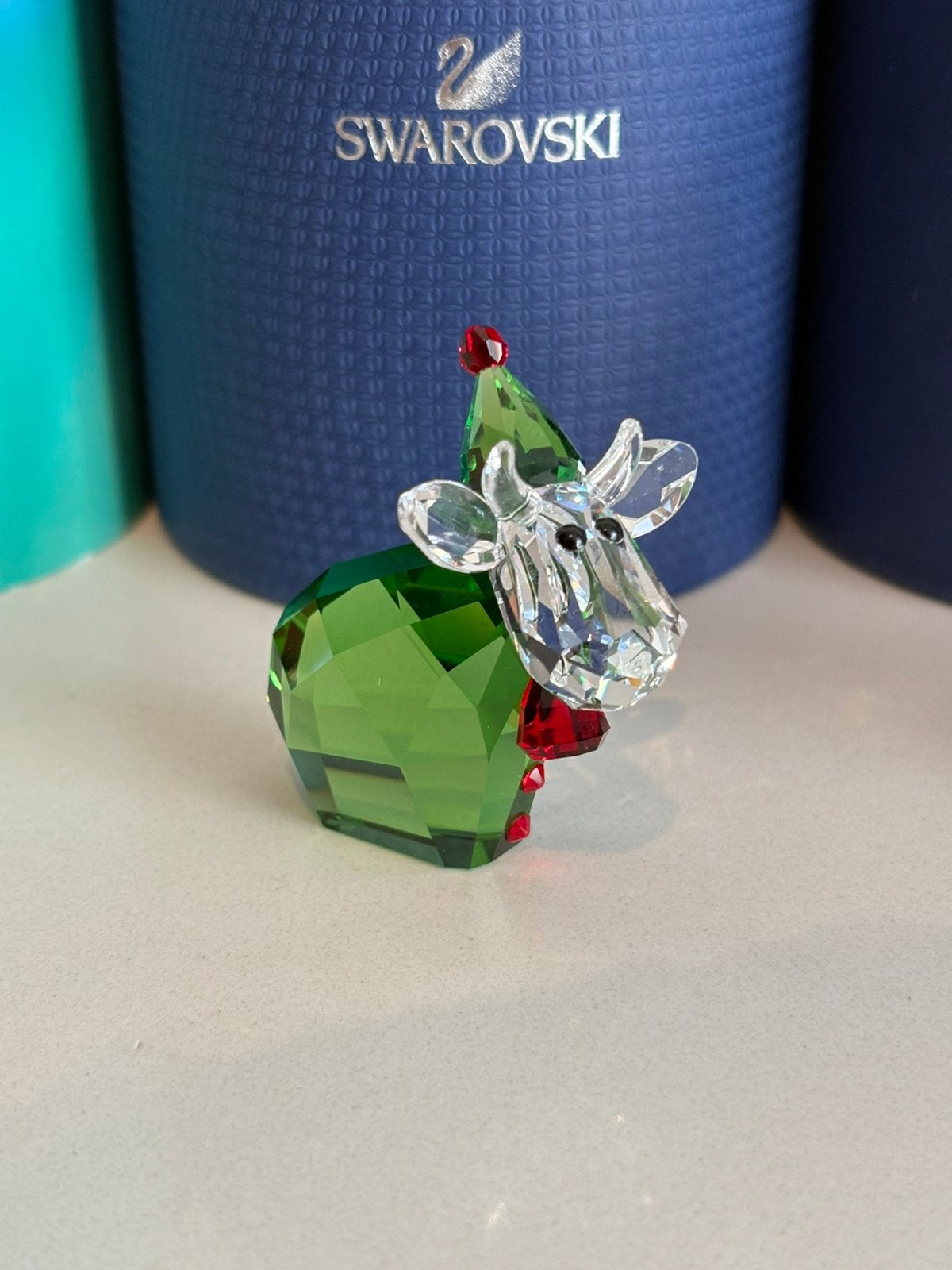 Swarovski Santa mo kerst, Ophalen of Verzenden, Zo goed als nieuw, Figuurtje