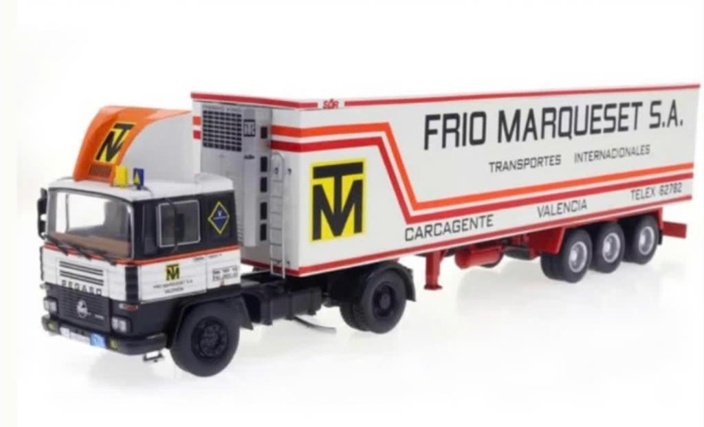 PEGASO 1231T 1983 Marqueset schaal 1/43 camion autobus # 81, Verzenden, Nieuw, Bus of Vrachtwagen, Overige merken