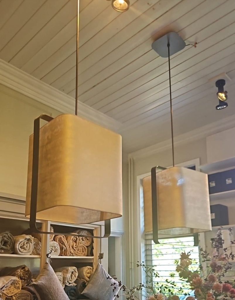 Duran lampen, beige, brons, Ophalen, Nieuw, Overige materialen, Overige fittingen