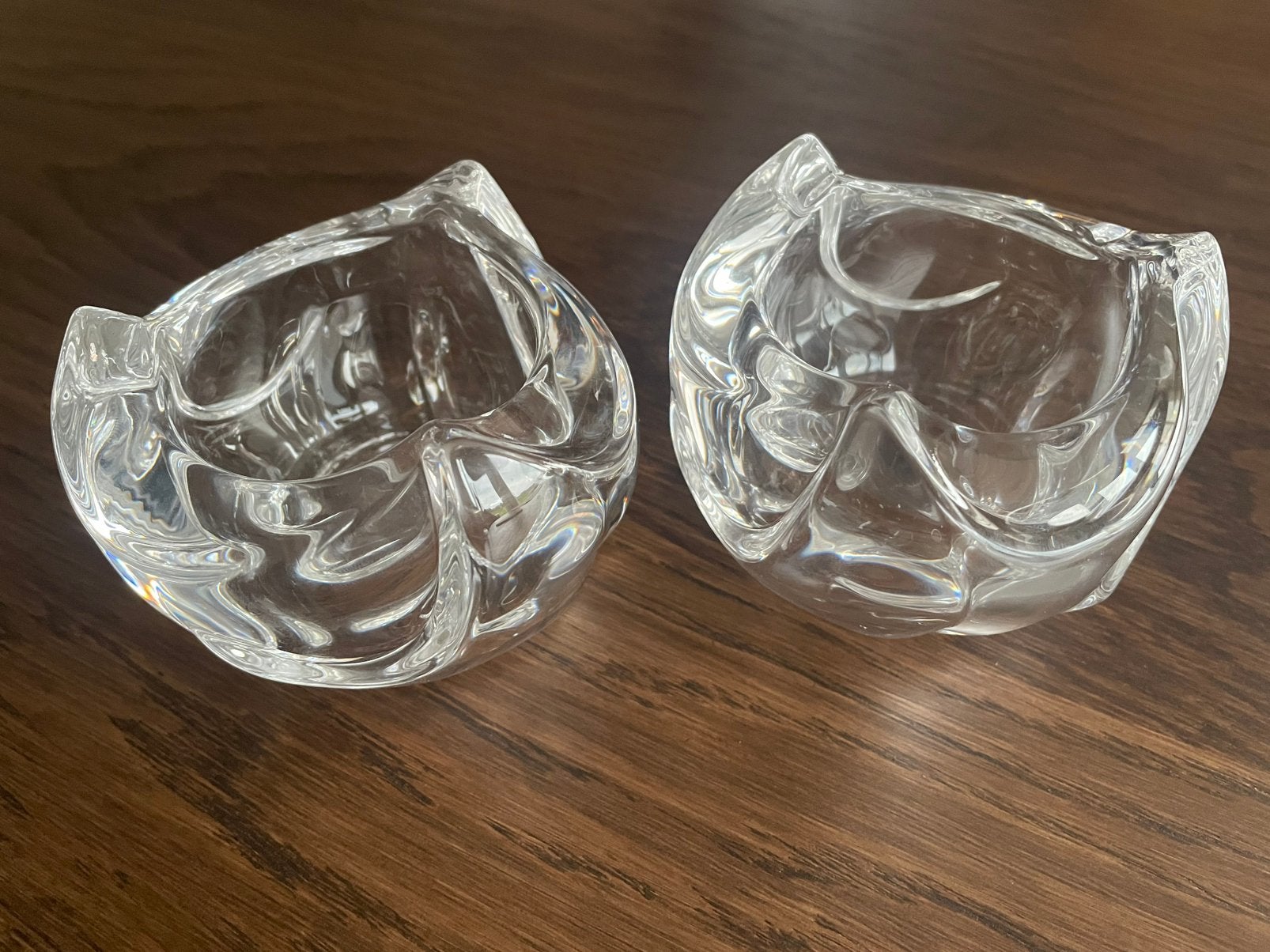 Waxinelichthouders glas (AH), Ophalen
