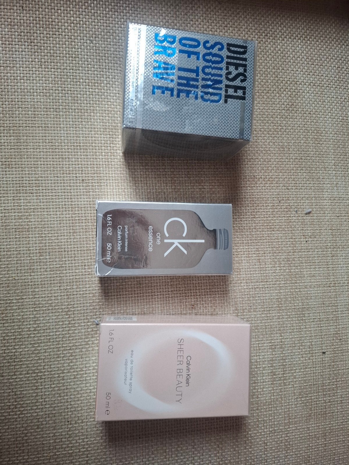 Diesel, CK One Essence & CK Sheer Beauty Parfums, Ophalen of Verzenden, Nieuw