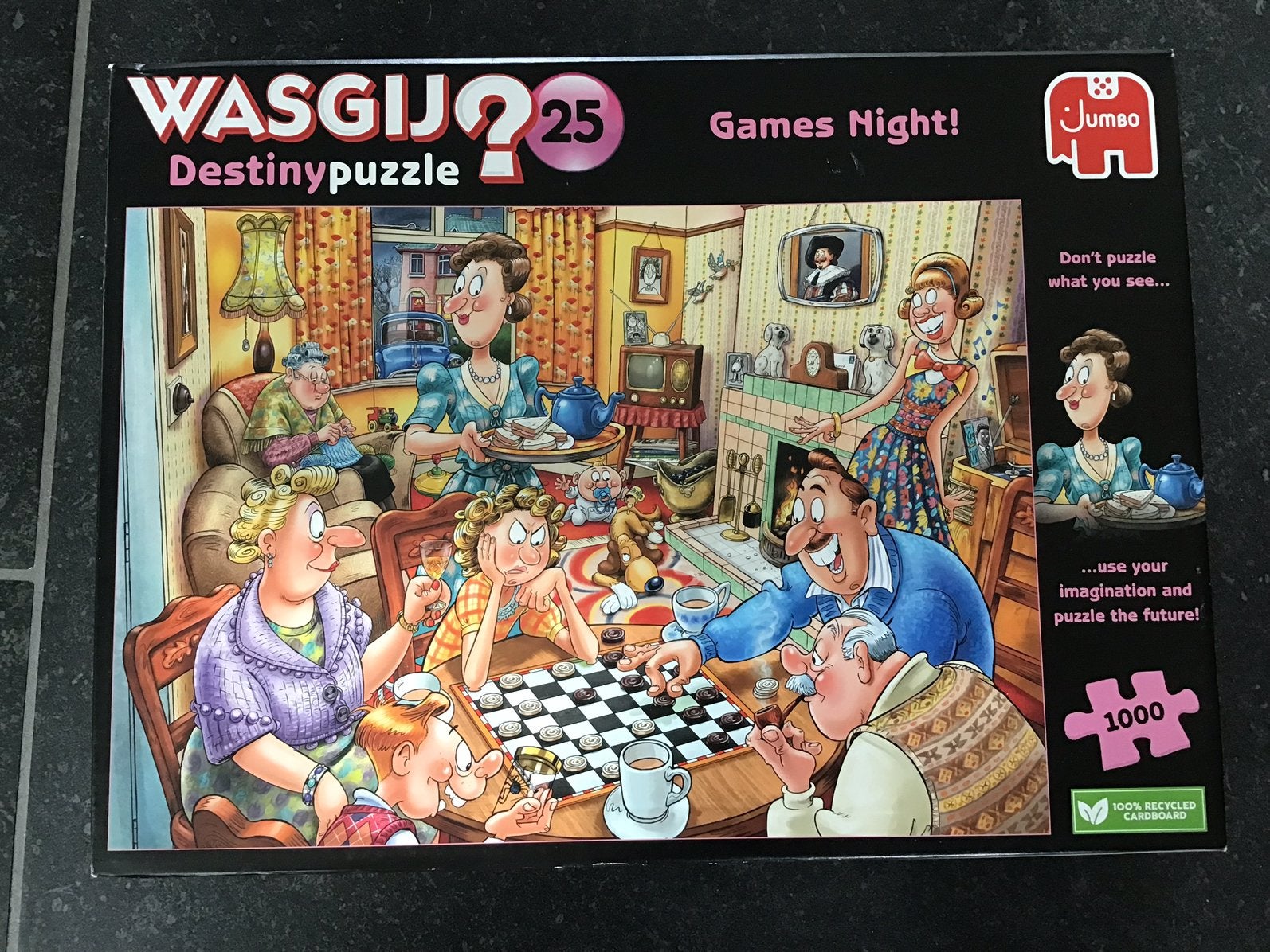 Wasgij puzzel, Hobby en Vrije tijd, Denksport en Puzzels, Ophalen, Zo goed als nieuw