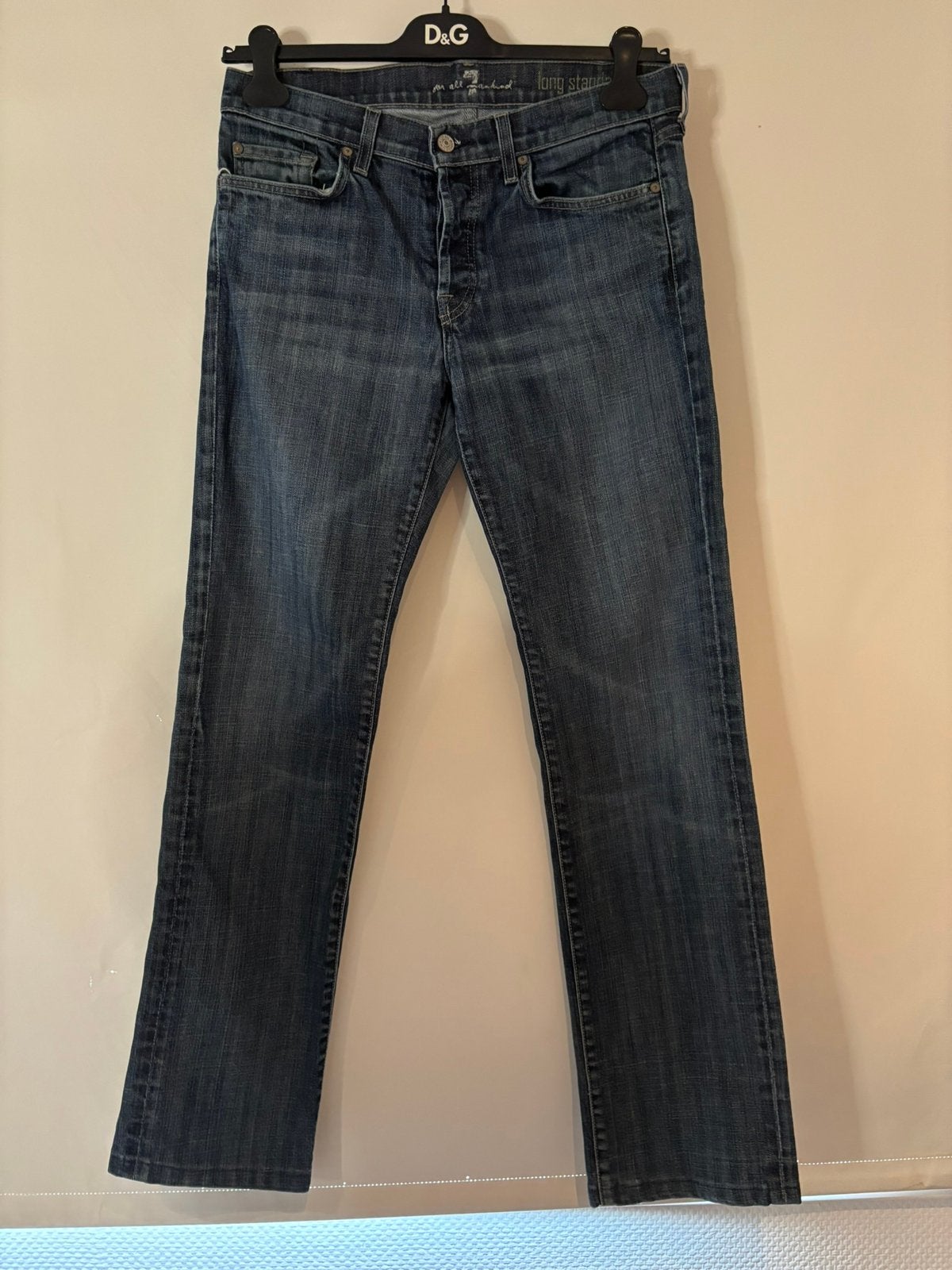 7 for all mankind jeans maat 32, Ophalen of Verzenden, Zo goed als nieuw, Blauw, W30 - W32 (confectie 38/40)