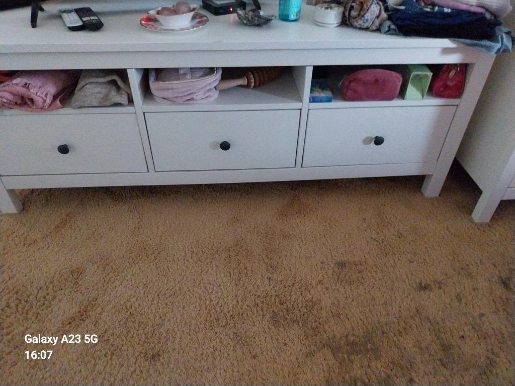 lage kast Ikea voor T.v. of radio met lades, Ophalen, Kunststof, Gebruikt, 50 tot 100 cm
