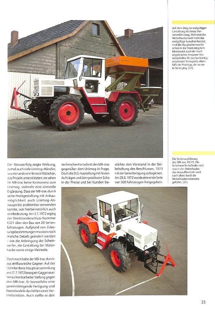 MB-trac Schlepper von Mercedes-Benz, Verzenden, Zo goed als nieuw, Ralf Maile, Tractor en Landbouw