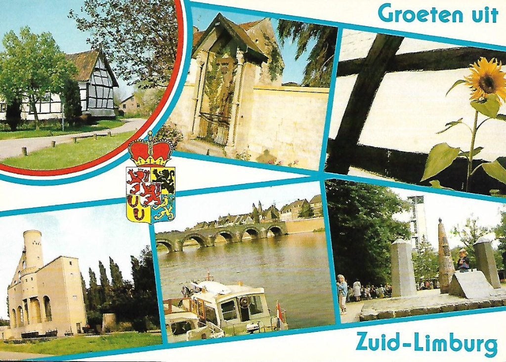 Limburg- -6-luik., Ophalen of Verzenden, 1940 tot 1960, Gelopen, Limburg