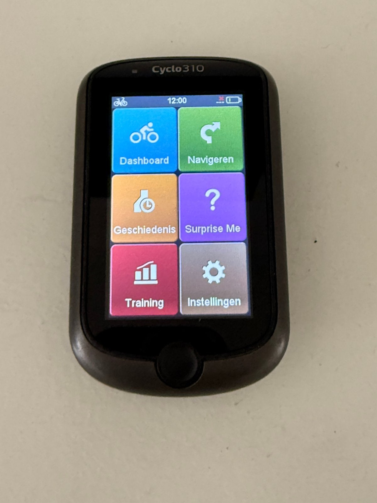Mio Cyclo 310 Fietsnavigatie - Compleet met doos, Ophalen of Verzenden, Zo goed als nieuw