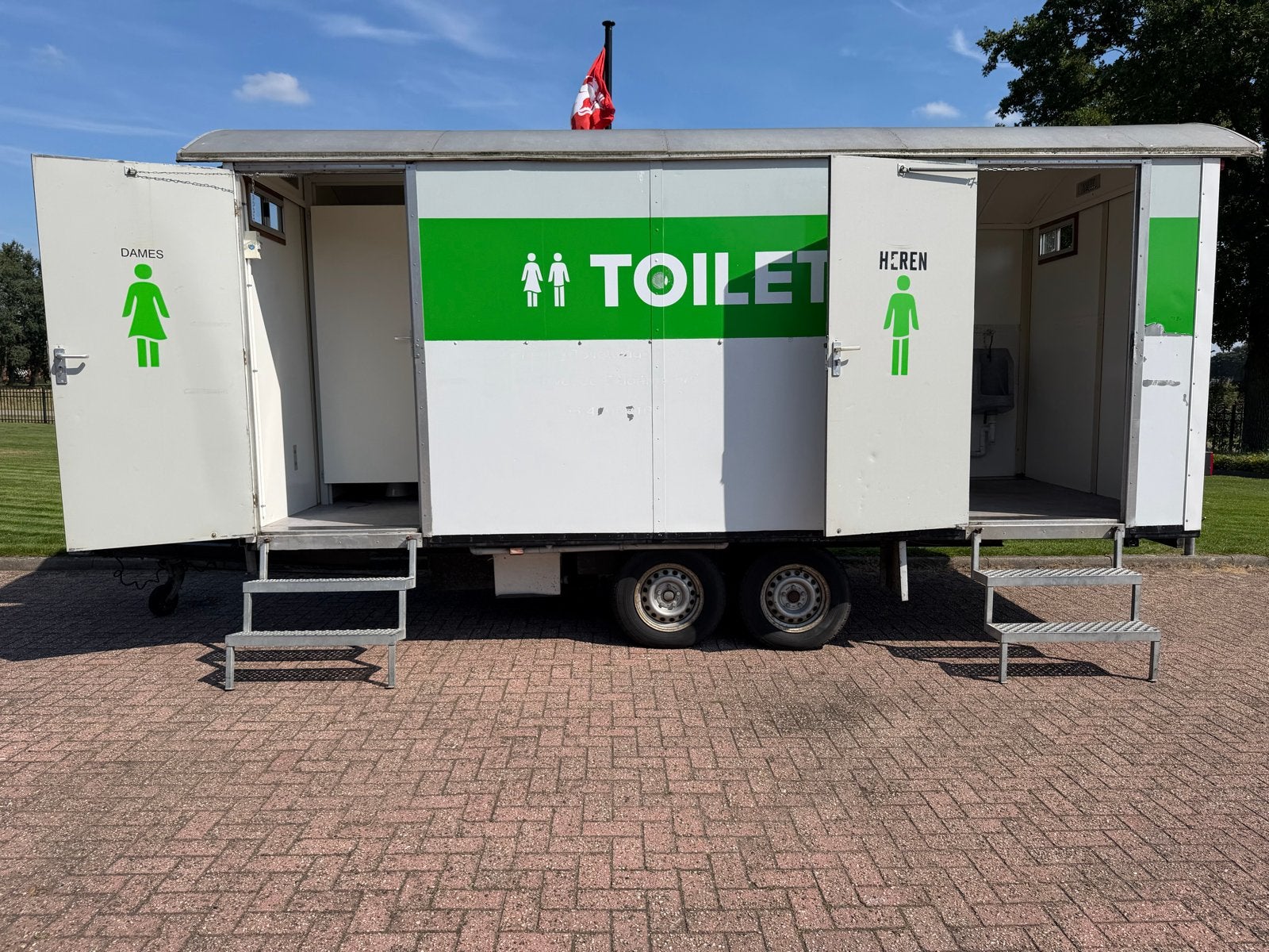 Toiletwagen 3-2-2 – direct beschikbaar!, Ophalen of Verzenden, Gebruikt