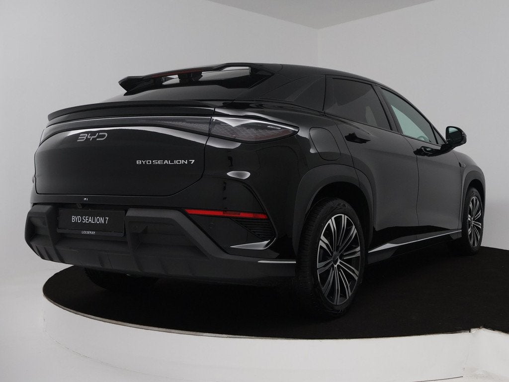 BYD SEALION 7 Comfort 82.5 kWh | 100% Nieuw & Origineel NL!, Auto's, BYD, Automaat, 12 maanden, Achterwielaandrijving, Zwart