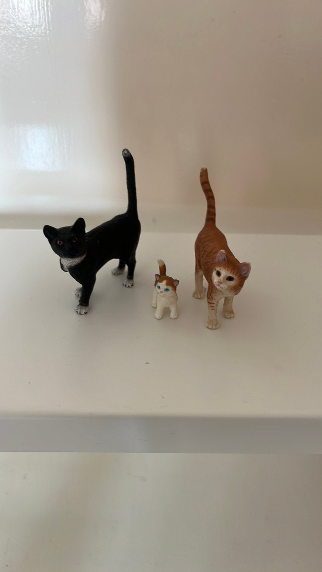 Kattencollectie Schleich, Ophalen