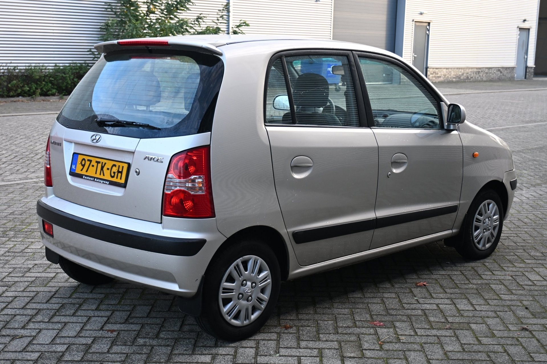 Hyundai Atos 1.1i Dynamic Cool Automaat, Airco, Elektr pakke, Auto's, Dealer onderhouden, Stof, 4 cilinders, Origineel Nederlands