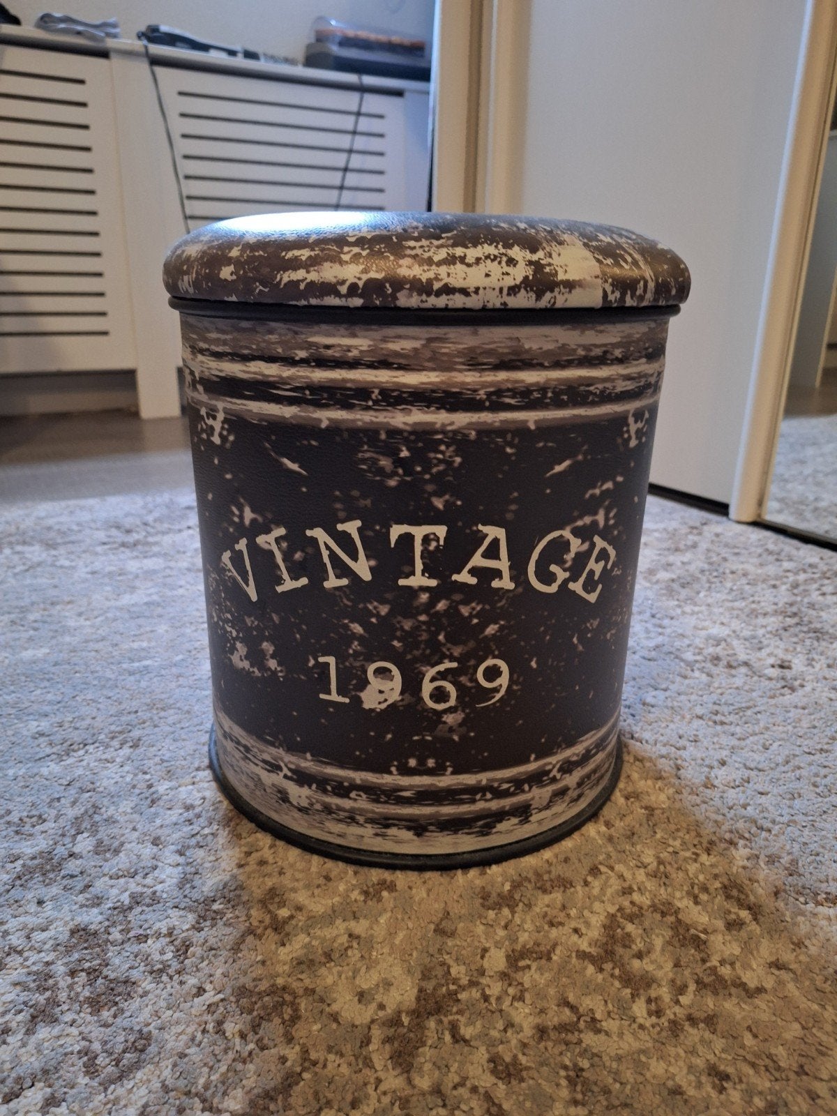 Vintage 1969 Multifunctionele Ton Krukje/Opberger, Ophalen of Verzenden, Zo goed als nieuw, Overige materialen