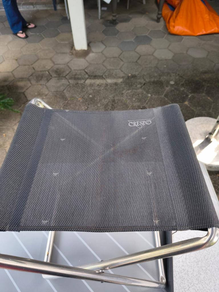 Viskrukje tafeltje Crespo met blad, Ophalen, Zo goed als nieuw, Campingstoel