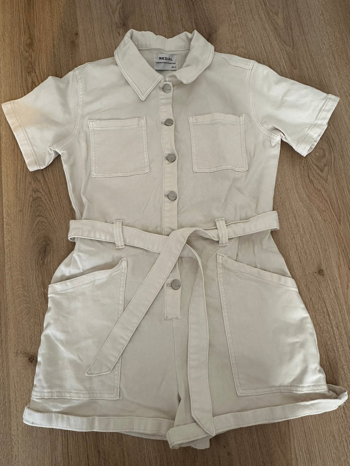 Spijker playsuit maat M, Ophalen of Verzenden, Nieuw, Maat 38/40 (M), Wit