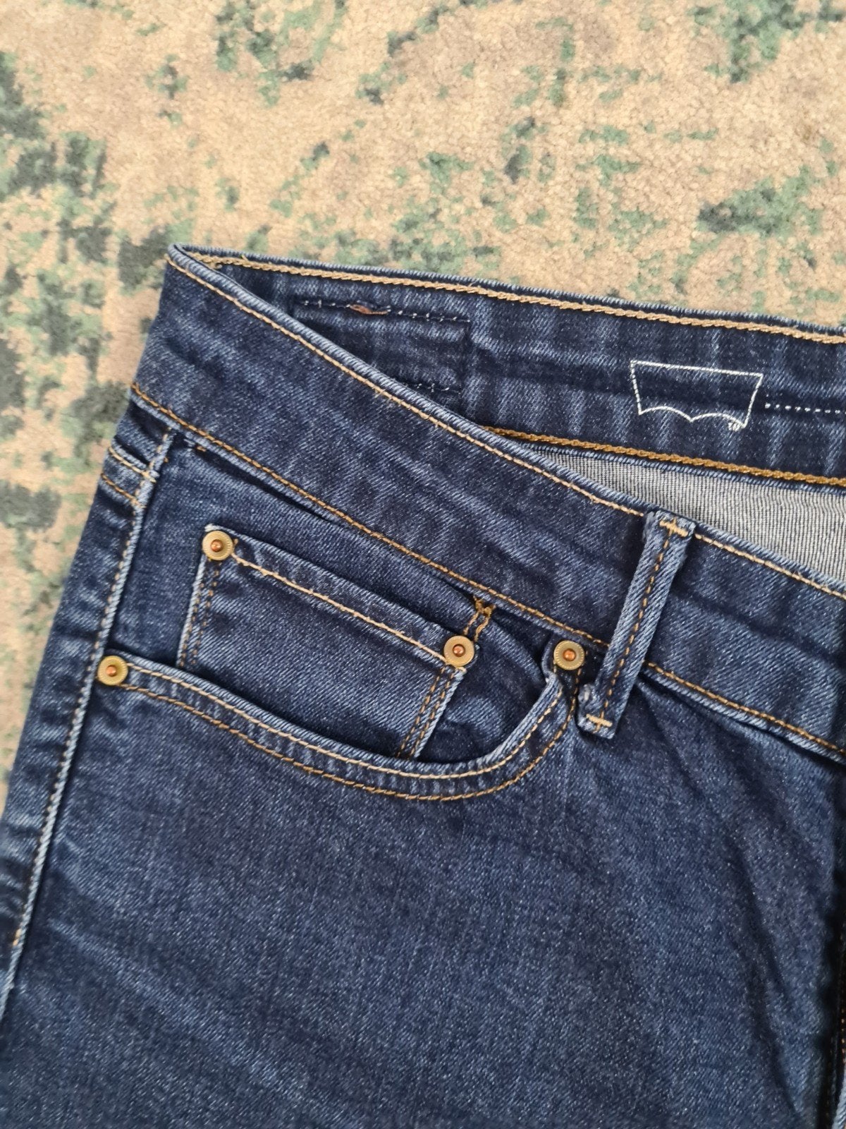 Levi's 571 slim fit W30 L32 DamesTulsi3032 Mid-rise, Blauw, Ophalen of Verzenden, Zo goed als nieuw, W30 - W32 (confectie 38/40)