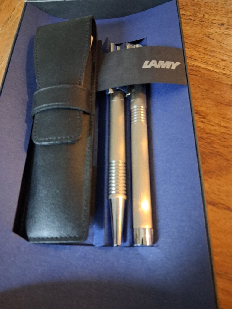 Lamy luxe pennenset, Verzamelen, Pennenverzamelingen, Ophalen of Verzenden, Nieuw, Pennenset, Overige merken