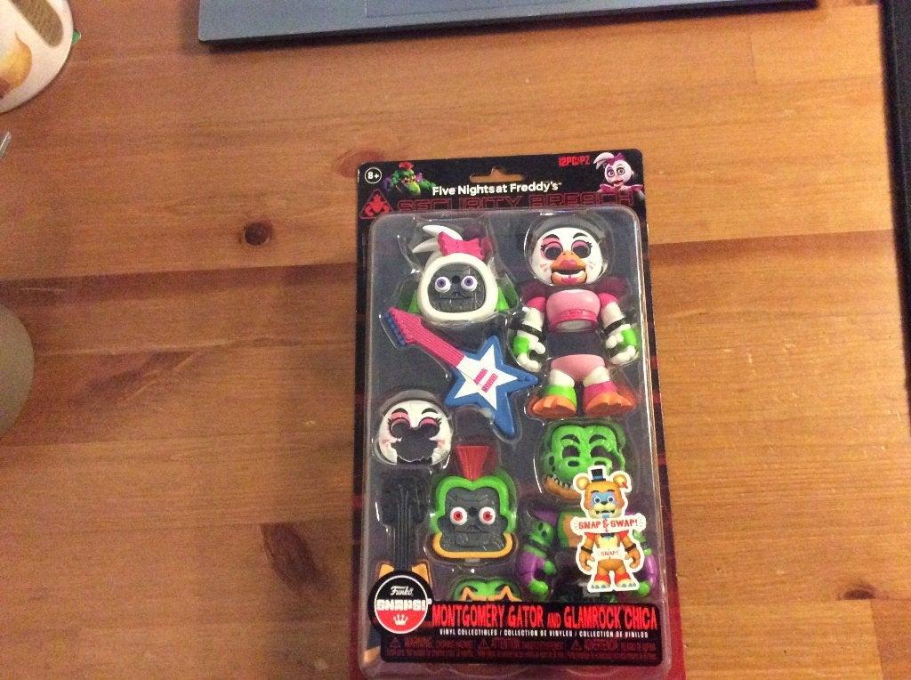 FNAF funko snaps montgomery gator glamrock chica, Ophalen of Verzenden, Nieuw