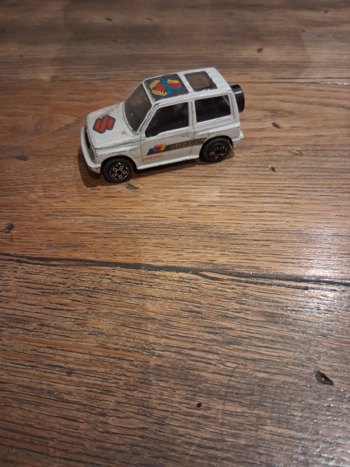witte Suzuki Vitara van het merk Bburago, Ophalen of Verzenden, Auto