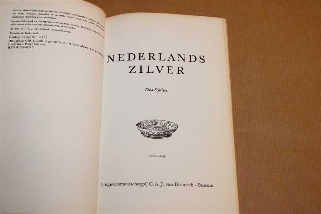 Nederlands Zilver — Gids voor Verzamelaars, Elka Schrijver, Ophalen of Verzenden, Zilver