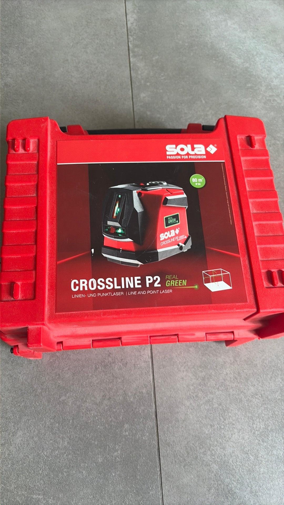 Sola crossline p2 laser, Ophalen of Verzenden, Gebruikt