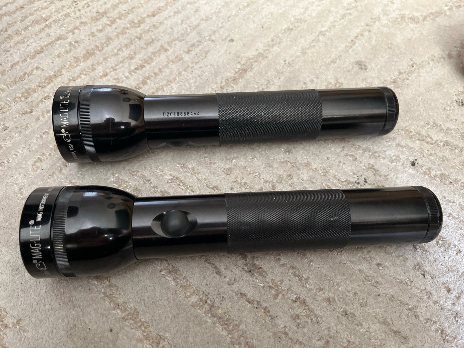 2 Maglite zaklampen, Caravans en Kamperen, Zaklampen, Ophalen of Verzenden, Gebruikt, Batterij