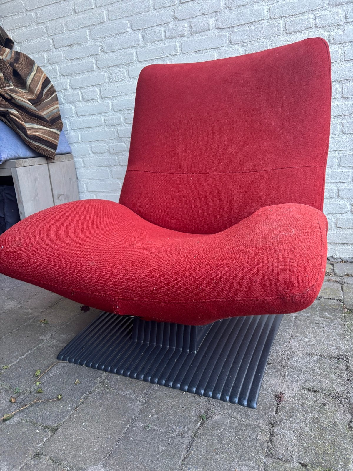 Artifort  Wave F773 loungefauteuil, Ophalen of Verzenden, Gebruikt, Stof
