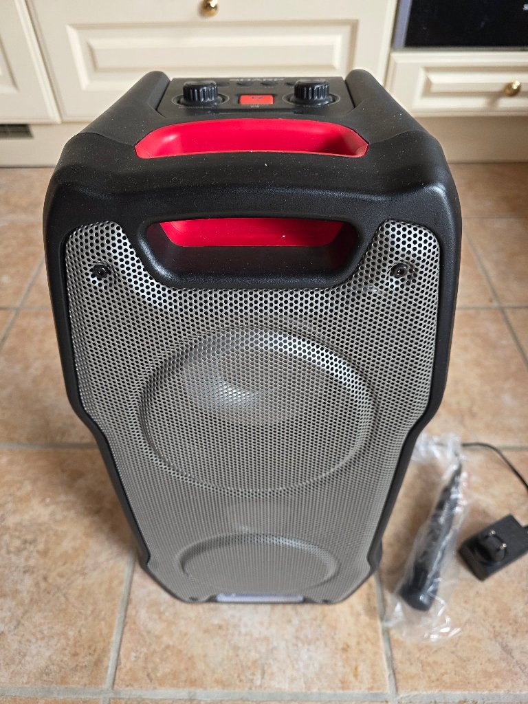 Sharp PS-929 party boombox met lichteffecten en microfoon, Audio, Tv en Foto, Radio's, Zo goed als nieuw, Overige typen, Ophalen