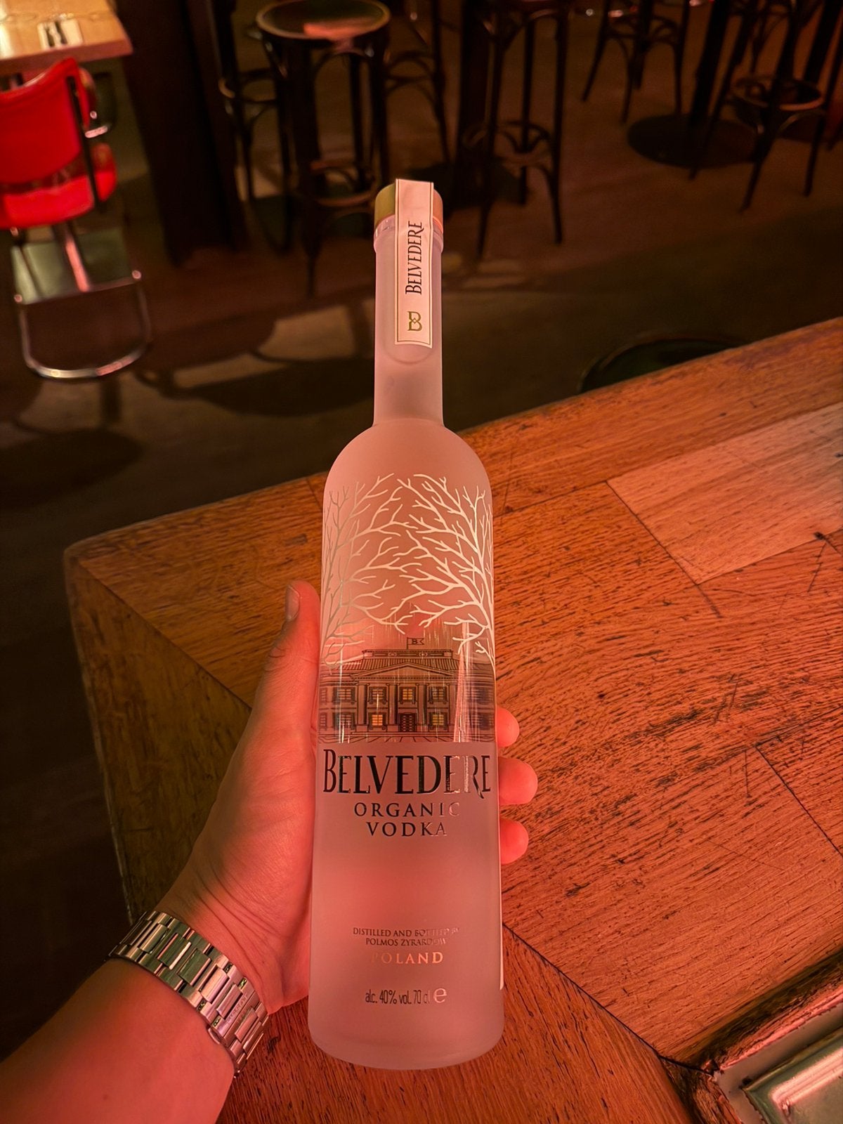 Belvedere 0,7L +- 35 flessen op voorraad - VOL, Ophalen, Zo goed als nieuw, Overige typen