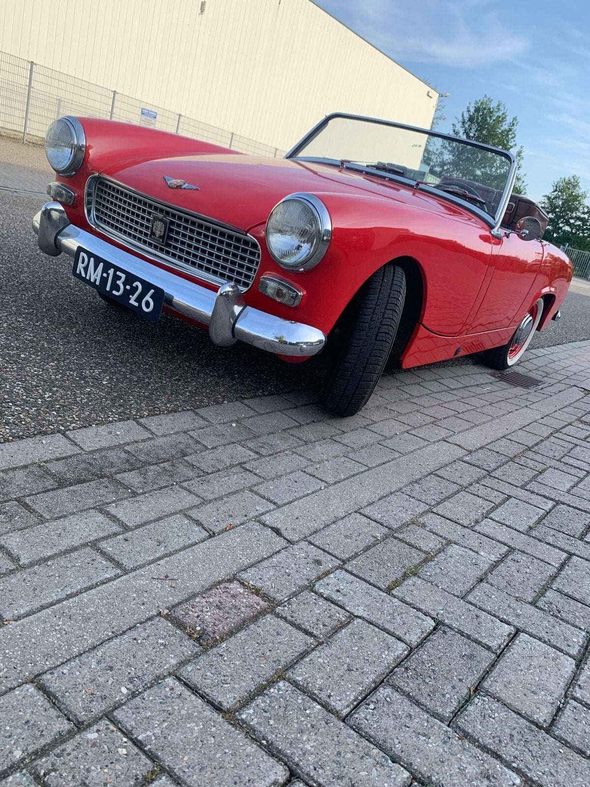Austin healy sprite, Auto's, 54 pk, Geïmporteerd, Rood, 1083 cc