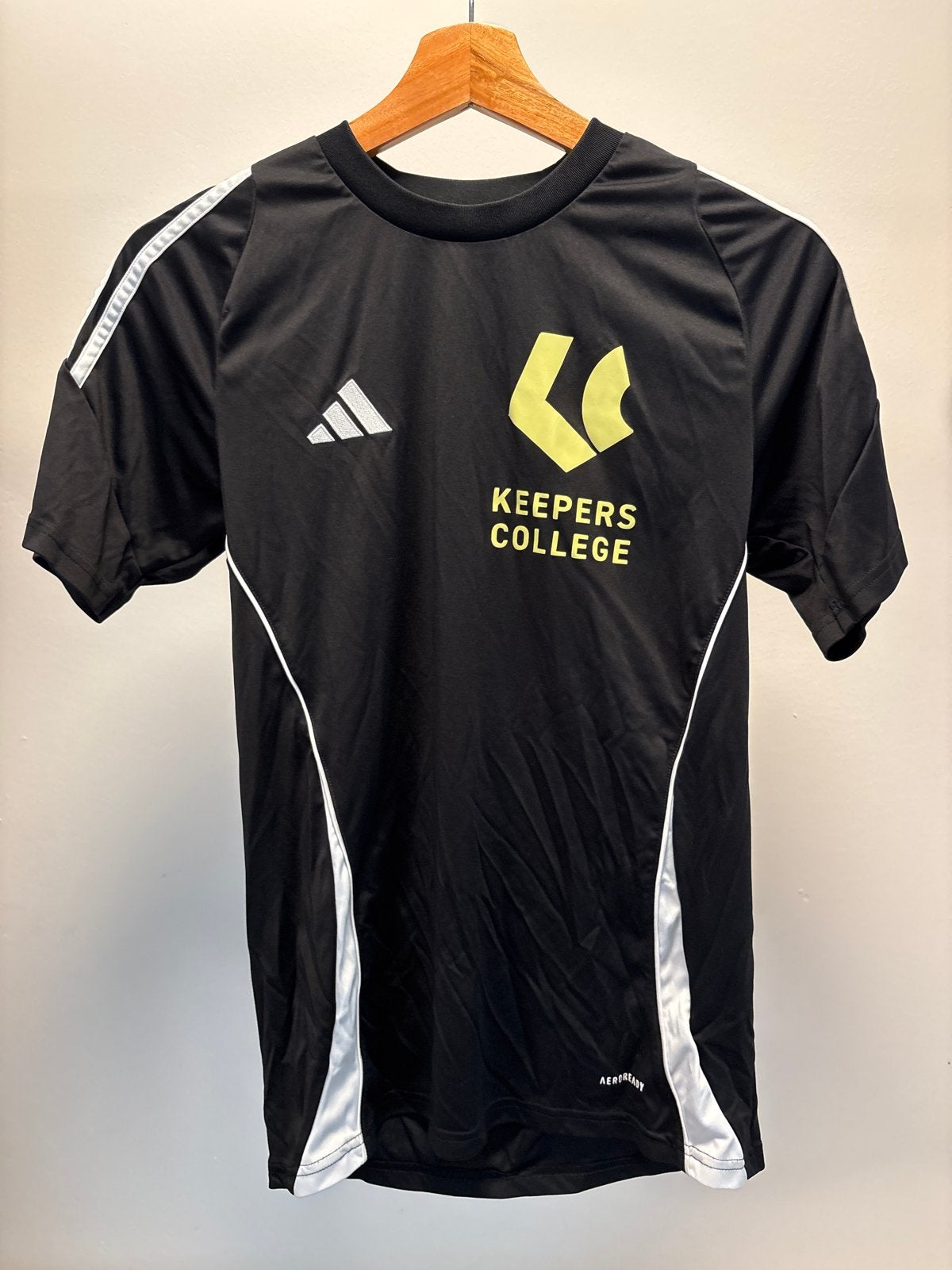 Adidas Keepers College voetbalshirt - Maat S, Ophalen, Zwart, Zo goed als nieuw, Voetbal