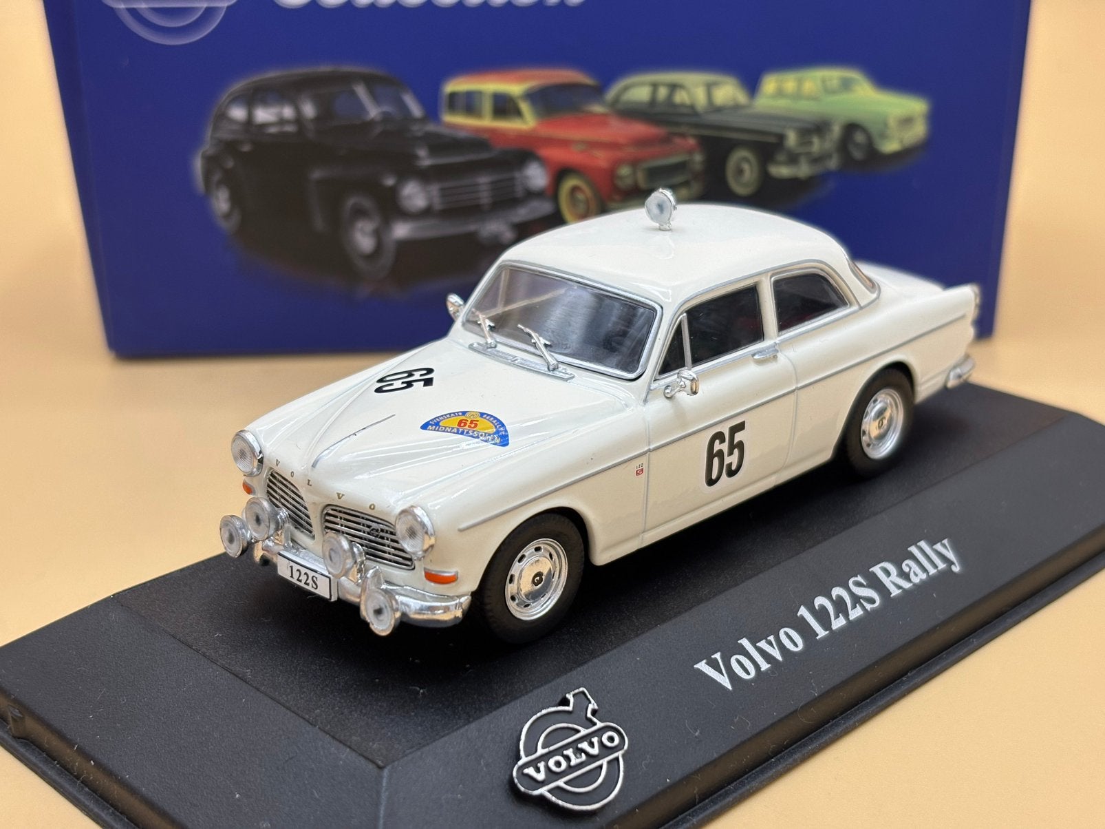 Volvo 122S Rally 1/43 Volvo Collection, Verzenden, Nieuw, Auto, Overige merken