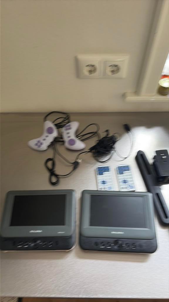 Dvd-Spelers voor in de auto, Salora, Gebruikt, Draagbaar, Ophalen, Overige merken