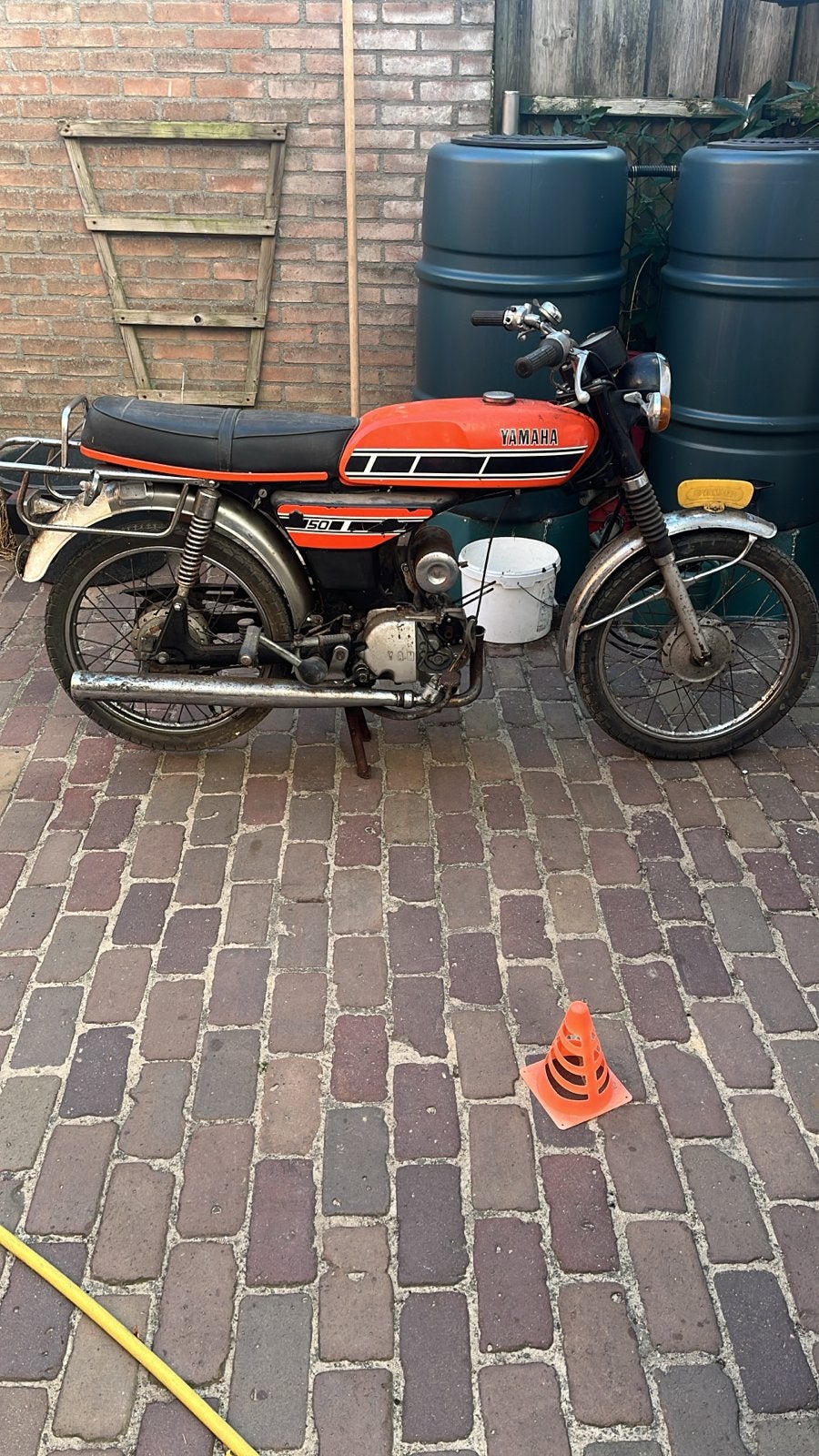 Yamaha FS1 1977 - Blok los, cilinder aanwezig, Ophalen, Yamaha