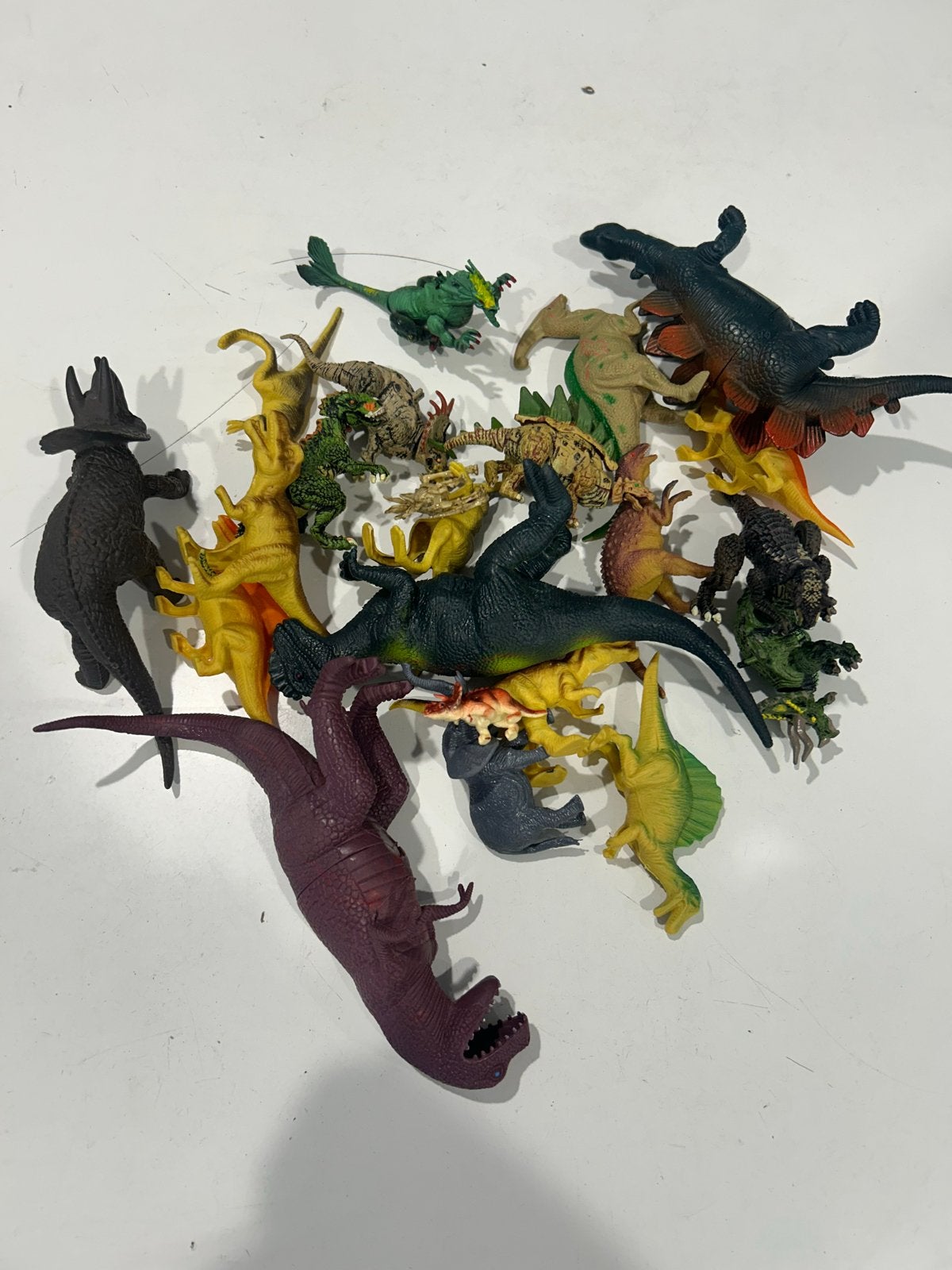 Grote verzameling dinosaurus speelgoedfiguren, Ophalen of Verzenden, Gebruikt, Jongen of Meisje