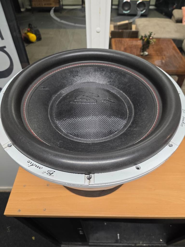 18 inch b2 audio losse subwoofer, Ophalen, Zo goed als nieuw